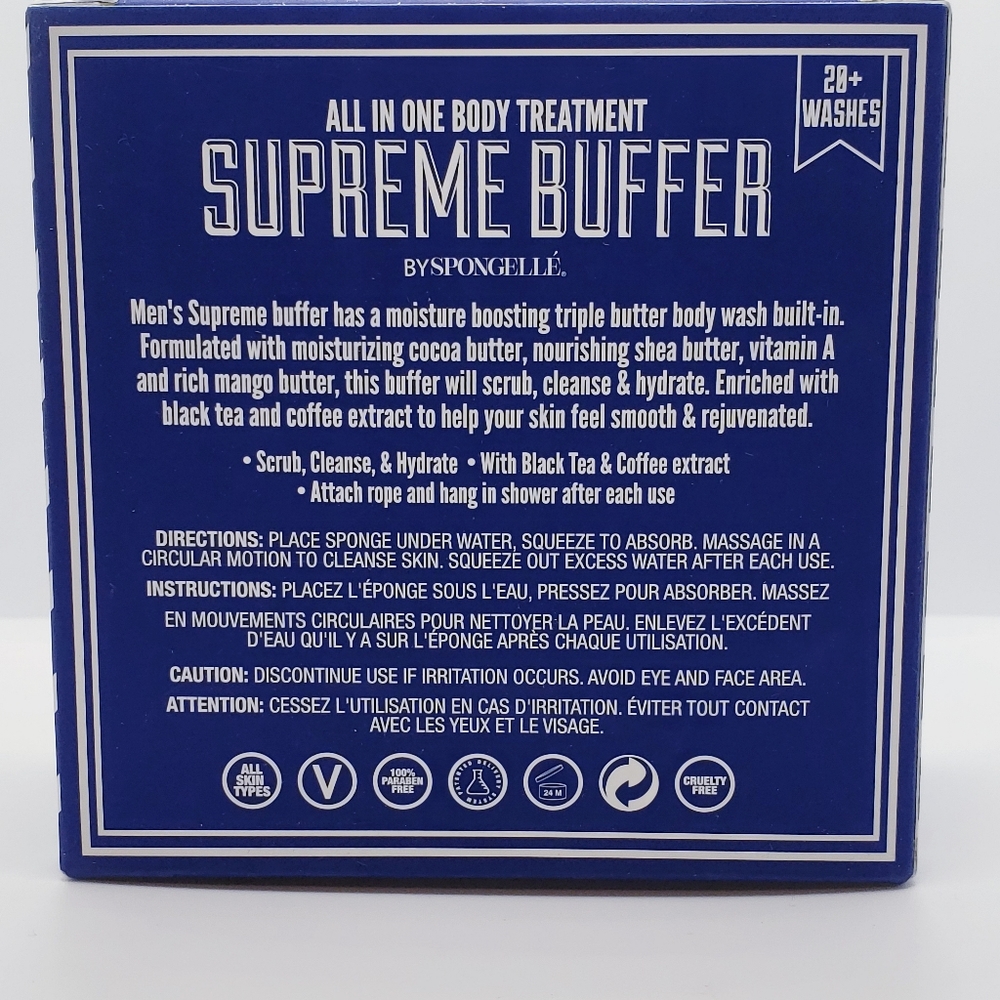 Cedar Absolute | Supreme Buffer | Spongelle | Brand New in Box - Picture 2 of 8
